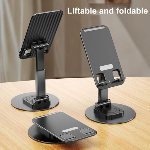 product_image_name-Generic-Mobile Phone Holder, Universal Foldable Table Holder, Compatible with Smartphones.-4