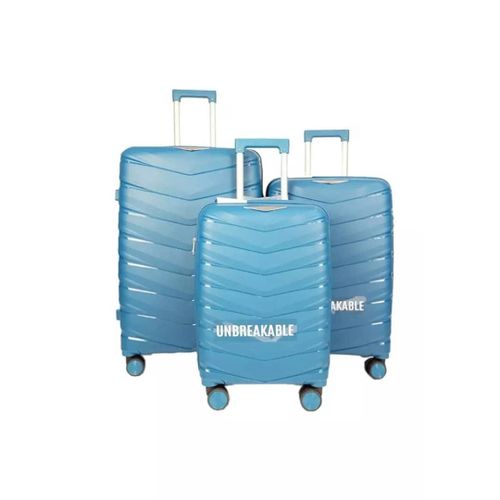product_image_name-Generic- Luggage Set 3 Piece, PP Hard Shell Suitcase with Spinner Wheels & TSA Lock, Lightweight Carry on Suitcase Set 20in Carry-on 24in 28in Checked-5