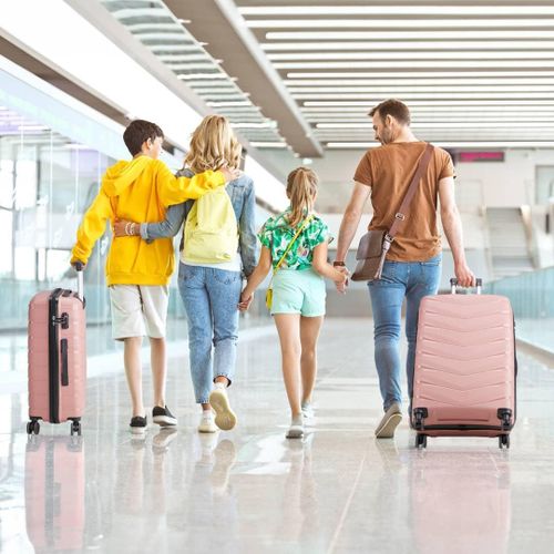 product_image_name-Generic- Luggage Set 3 Piece, PP Hard Shell Suitcase with Spinner Wheels & TSA Lock, Lightweight Carry on Suitcase Set 20in Carry-on 24in 28in Checked-8