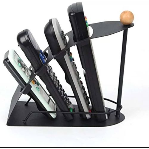 product_image_name-Generic-Remote Control Holder Organiser Remote Control Stand Rack - Black-1