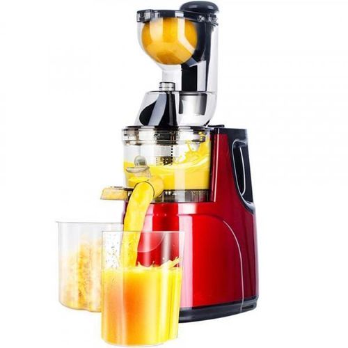 product_image_name-Generic-Slow Juicer Cold Press Extractor Easy Wash Electric Fruit Juicer Machine Large Caliber Squeezer Grinding Machine Mixer, for Nutritious Fruit and VegetableWith Nutri Smart Juicing Function- Multicolor-1