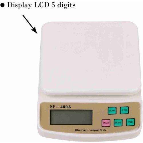 product_image_name-Generic-Multipurpose Digital Kitchen Weighing Scale With Max Capacity Of 10Kg- White.-2