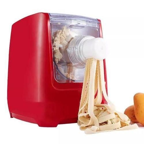 product_image_name-Generic-Electric Pasta Maker Machine, Automatic Noodle Maker With 12 Pasta Shapes, Red-1