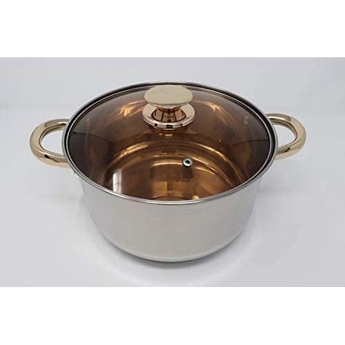 product_image_name-Generic-7 Pcs Stainless Steel Induction Casserole Saucepans Pots Cookware Set-Silver.-3