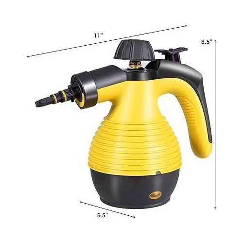 product_image_name-Generic-Handheld Steam Cleaner, Pressurized Handheld Multi Surface Steam Cleaner Car Steamer Steam Cleaner for Cleaning Bathroom, Shower, , Grout, Window, Grime-3