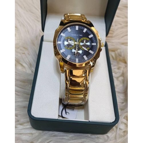 product_image_name-Generic Xim-Men's Classy Watch - Gold-1