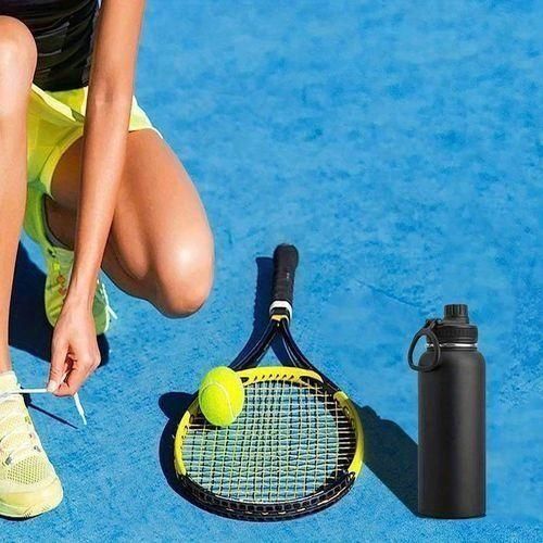 product_image_name-Generic-32oz Stainless Steel Thermos Mug, Large Capacity Portable Thermos Cup - Black-6