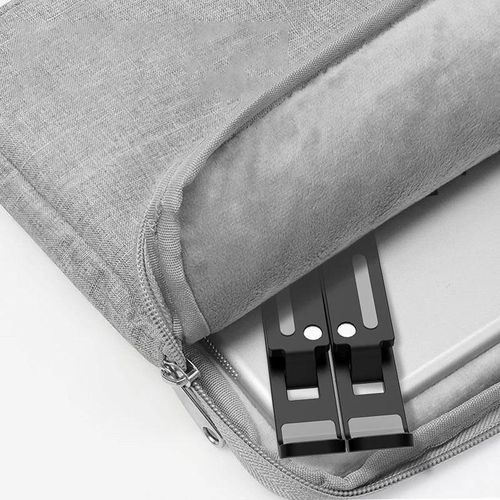 product_image_name-White Label-Laptop stand + Mobile Holder - Black-2