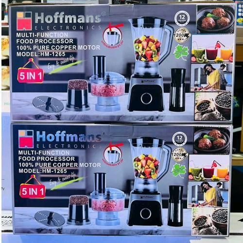 product_image_name-Generic-5 In 1 Multifunction Blender 1.5L - Black-2