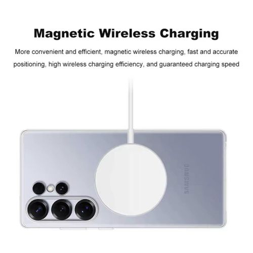 product_image_name-Generic-Original for Samsung Galaxy S25 Ultra ITFIT Clear Magnetic Case with Magnet for Attaching Gadgets Qi2 Charger Compatible - Transparent-2