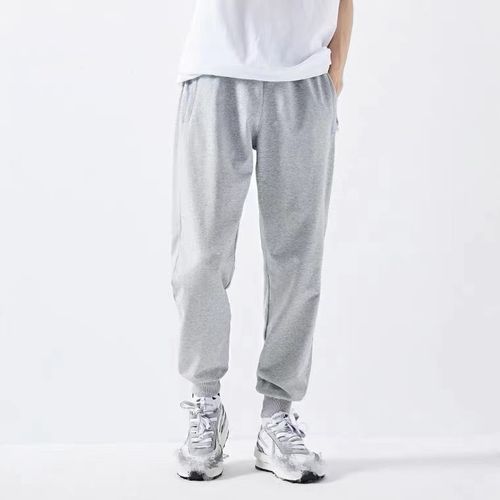 Shop Mens Trousers Casual Trendy Combat Chinos Sport Pants Jogger - Gray