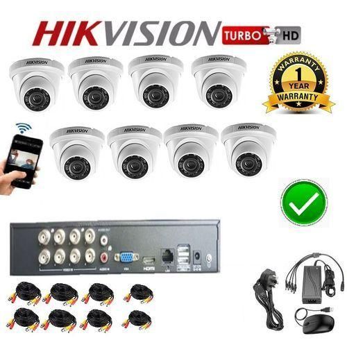product_image_name-HIK-CCTV Cameras Full Kit, 8 Dome Shape Pack-1