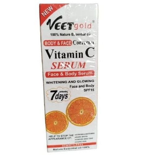 product_image_name-VEET GOLD-Vitamin C Face And Body SPF 15  Corrector ,Whitening &  Glowing Serum 52 ml-1