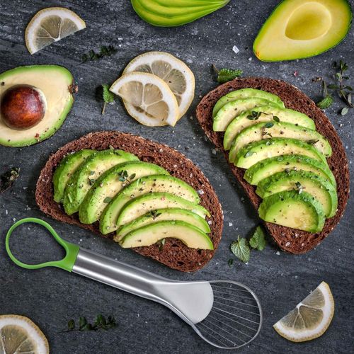 product_image_name-Generic-Stainless Steel  Dragon fruit Kiwi Avocado Corer Avocado Peeler Slicer cutting tool-3