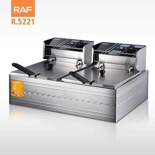 product_image_name-RAF- Professional Double-Tank Electric Deep Fryer -4