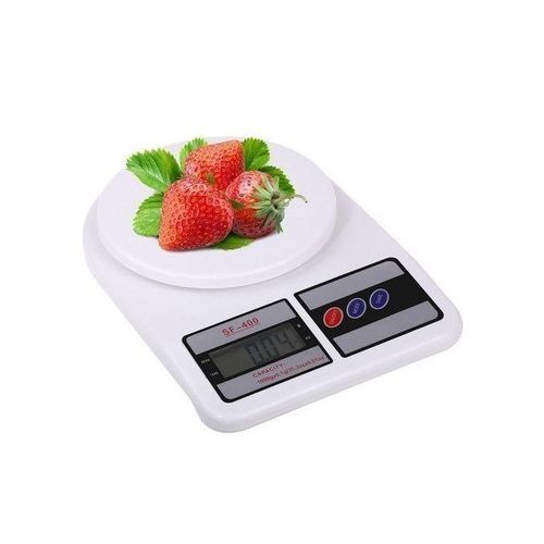 product_image_name-Generic- 5kg LCD Digital Electronic Kitchen Food Diet Scale Weight Balance - White-1