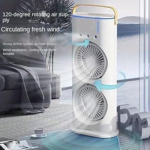 product_image_name-Generic-Double Head Spray Cooling Fan - Multicolor-1