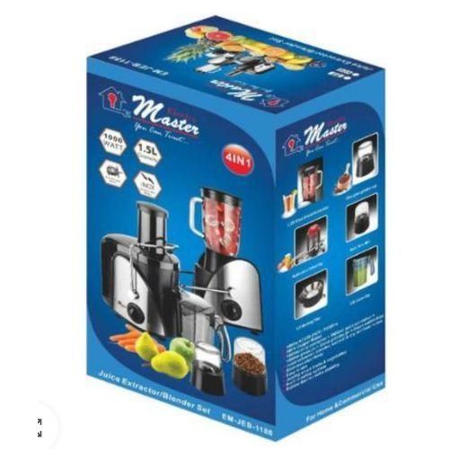product_image_name-Electro Master- Juice Blender and Grinder-Sliver &Black Juicer 4 in 11000W EM-JEB-188-2