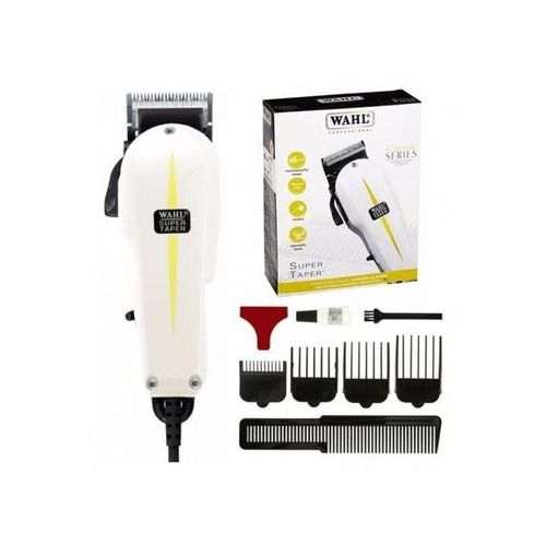 product_image_name-Wahl-Professional Super Taper Clipper Electric Shaver - Black, White-1
