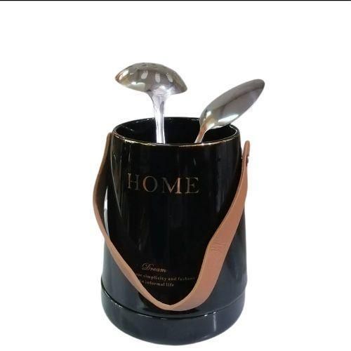 product_image_name-Generic-Cutlery Utensil Storage Box  Drainage Tank Spoon Knife And Fork Holder- White .-6