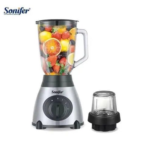 product_image_name-Sonifer-Blender 2in1 Glass Jug Low Power -Multcolour-1