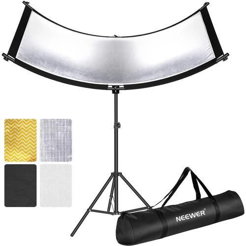 product_image_name-Neewer-Clamshell Light Reflector Diffuser with Carry Bag -1