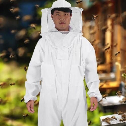 product_image_name-Generic-Full Body Beekeeping Suit Ventilated Hood Beekeeper Protective Suit 3 Sizes L-4