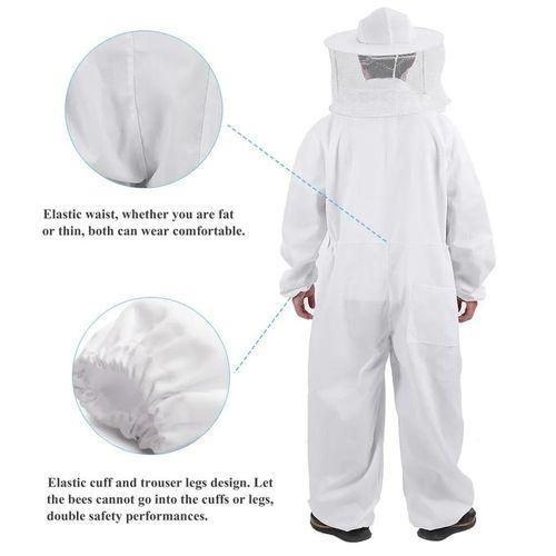 product_image_name-Generic-Full Body Beekeeping Suit Ventilated Hood Beekeeper Protective Suit 3 Sizes L-5