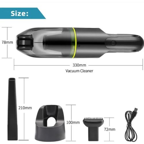 product_image_name-Generic-Cordless Handheld Vacuum Cleaner  - Multicolor -4