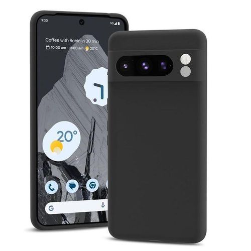 product_image_name-Google-Pixel Silicone Case For Pixel 8, Pixel 8A , Pixel 8 Pro - Black-1