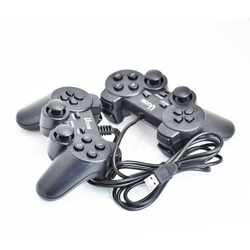 product_image_name-Generic-UCOM USB GamePad Twin Controller Joystick For PC – Black-1
