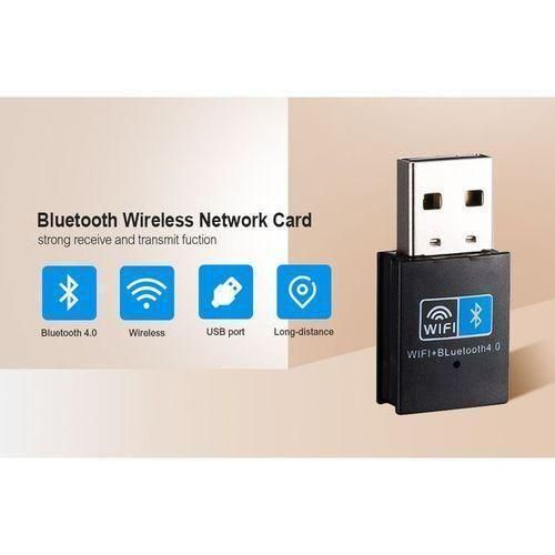 product_image_name-Generic-600Mbps Dual Band WiFi And Bluetooth Adapter 2in1 Dongle USB Network Wireless-2