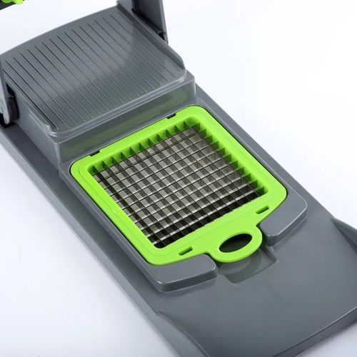 product_image_name-Generic-11-in-1 Multi-Function Vegetable & Fruit Chopper - Green-3