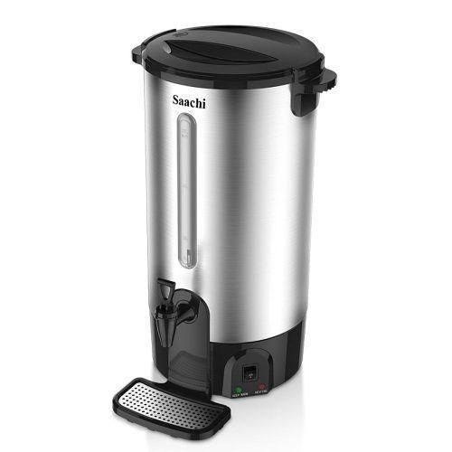 product_image_name-Saachi-15 Litre Hot Water Boiler Tea Urn - Black,Silver-2