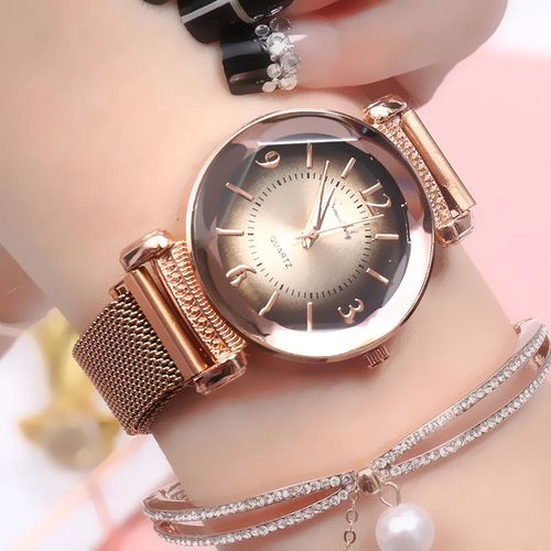 Shop New Gradient Color Trend Watch Ladies Fashion Casual