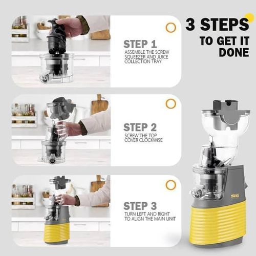 product_image_name-Dsp-Cold Press Machine Stainless Steel Whole Slow Juicer Electric Vegetables Fruit Big Mouth Slow Juicer Extractor Machine -Multicolor-5