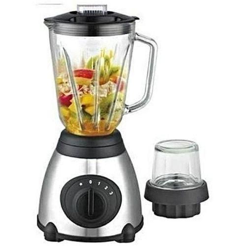 product_image_name-Hoffmans- 1.5L Juice Blender 2 in 1 Glass With Mill Grater - Silver-3