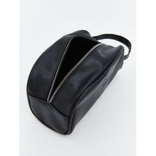 product_image_name-Generic-Leather Look Men's Handbag - Black-5
