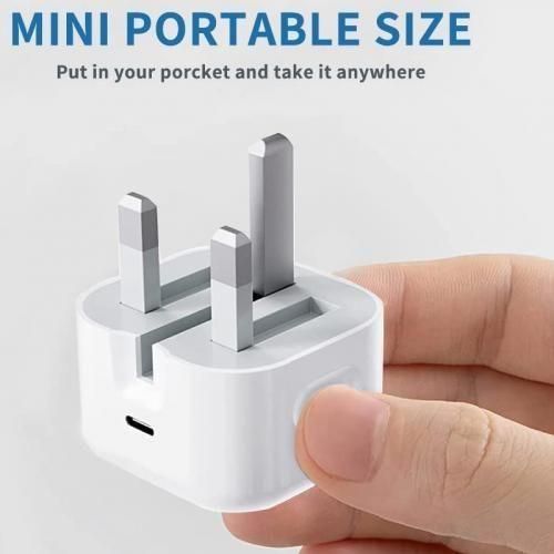 product_image_name-Generic-20W Original Super Fast Charger For All Phones Type C To Type C-White-8