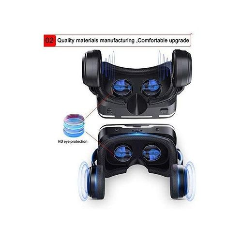 product_image_name-Generic-VR SHINECON 3D Glasses Virtual Reality Headset for iPhone Android Smartphone Smart Phone Goggles Lunette Set, Color May Vary.-3
