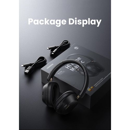 product_image_name-Ugreen-Hi-Res Hitune Max5c ANC Wireless Bluetooth Earphones Over The Ear Noise Cancelling Headphone-1