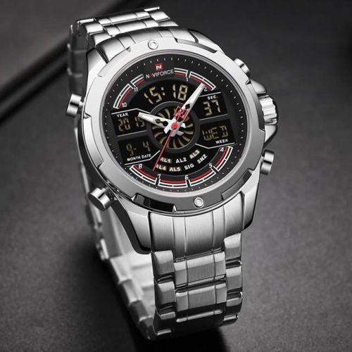 Shop Waterproof Stainless Steel Luxury Watch Silver Jumia Uganda