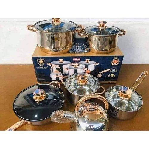 product_image_name-Generic-Kaisa Villa Original Cookware Set-Silver-1