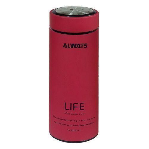 product_image_name-Generic-Always 450ml Life Slim & Quality Vacuum Bottle – Keep Your Drinks Hot Or Cold For Hours, Maroon, Black,blue-2