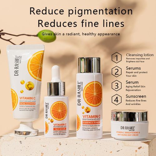 product_image_name-DR Rashel- Vitamin C Skincare Mini Set – Brightening & Glow Kit (6PCS)-4
