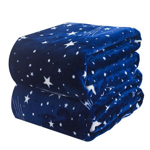 Shop Soft Warm Plush Fleece Blanket Blue Jumia Uganda
