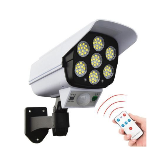product_image_name-Generic-Remote Control Solar Stimulation Sensor Flood Light- White-4