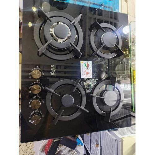 product_image_name-Generic-Sleek Tempered Glass 4-Burner Built-in Gas Hob-1