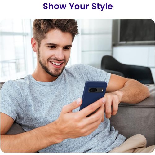 product_image_name-Generic-Google Pixel 7, 7a, 7 Pro SIlicone Case-Blue-4