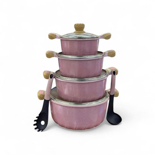 product_image_name-Generic-A set of 4 serving dishes - Pink-1